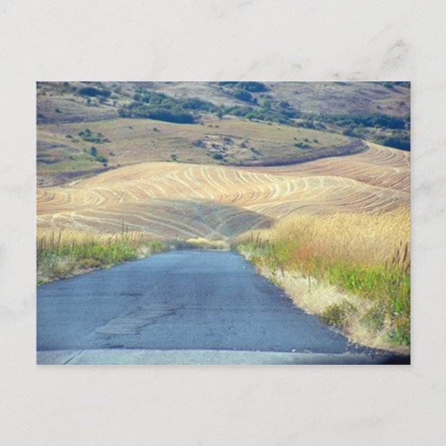 Die Ausläufer von Steptoe Butte Postkarte (Vorderseite)