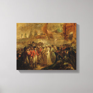 Die Auslieferung der zwei Söhne von Tipu Sahib Leinwanddruck