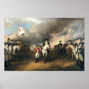Die Auslieferung von Lord Cornwallis Poster