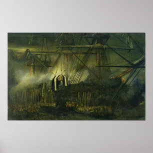 Die Auslieferung von Napoleons Asche an Bord Poster
