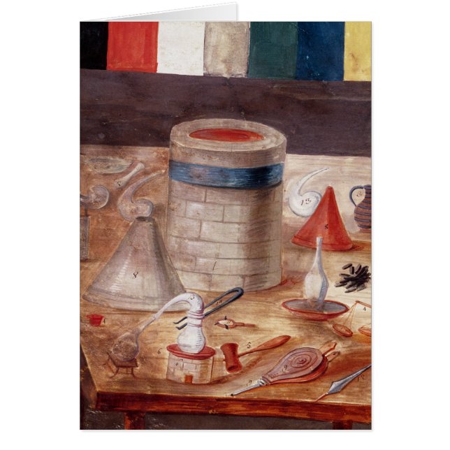 Die Ausrüstung des Alchemisten, angeblich (Vorne)