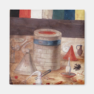 Die Ausrüstung des Alchemisten, angeblich Magnet