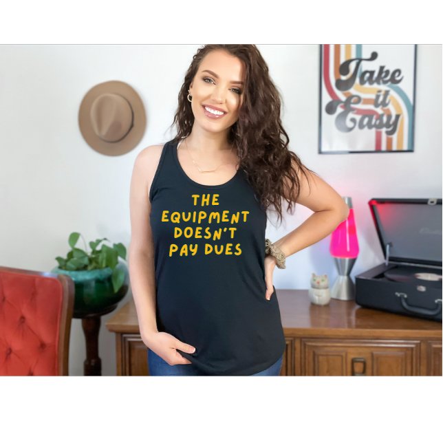 Die Ausrüstung zahlt keine Gebühren Tri-Blend Shirt (Von Creator hochgeladen)