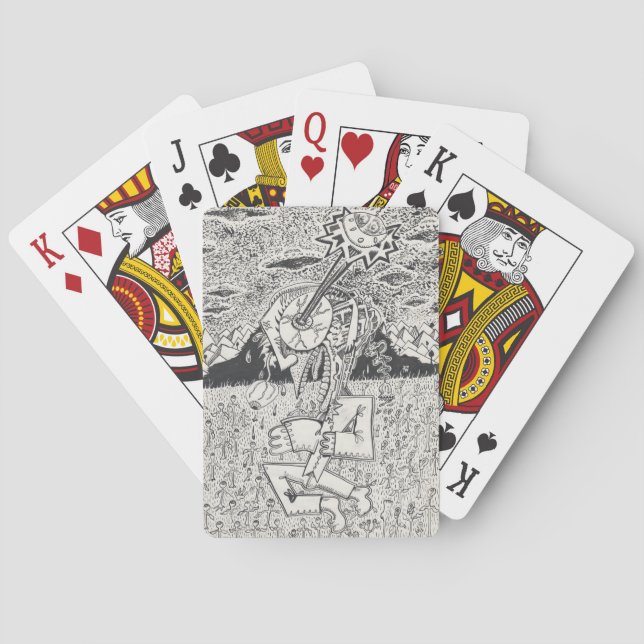 Die Aussaat Spielkarten (Rückseite)