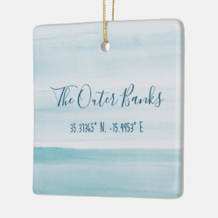 Die Außenbanken Personalisierten Ornamente