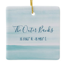 Die Außenbanken Personalisierten Ornamente