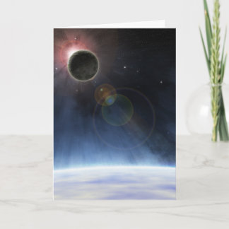 Die äußere Atmosphäre des Planeten Erde Karte