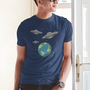 Die Außerirdischen kommen in die Ufosphäre T-Shirt