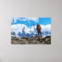 Die Aussicht auf den Mount Fitzroy vom Aussichtspu