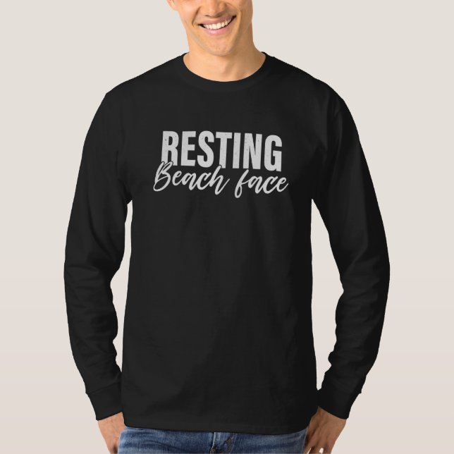 Die Aussicht auf den Strand T-Shirt (Vorderseite)