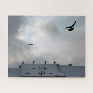 Die Aussicht auf die Stadt Puzzle
