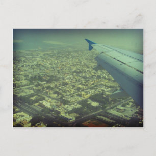 Die Aussicht auf Dubai, Dubai von der Luft aus Postkarte