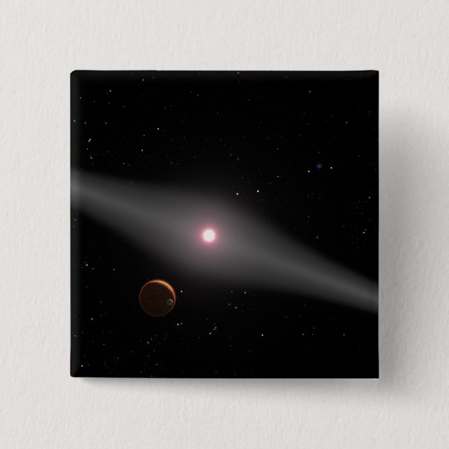 Die Aussicht aus der Nähe Button (Vorderseite)