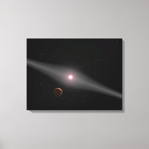 Die Aussicht aus der Nähe Leinwanddruck