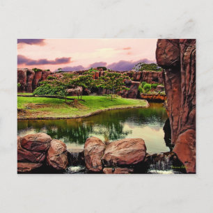 Die Aussicht Postkarte