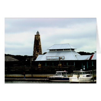 Die Aussicht vom Hafen von Bald Head