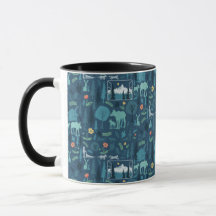 Die Aussicht von der grünen Tasse von Alaskan