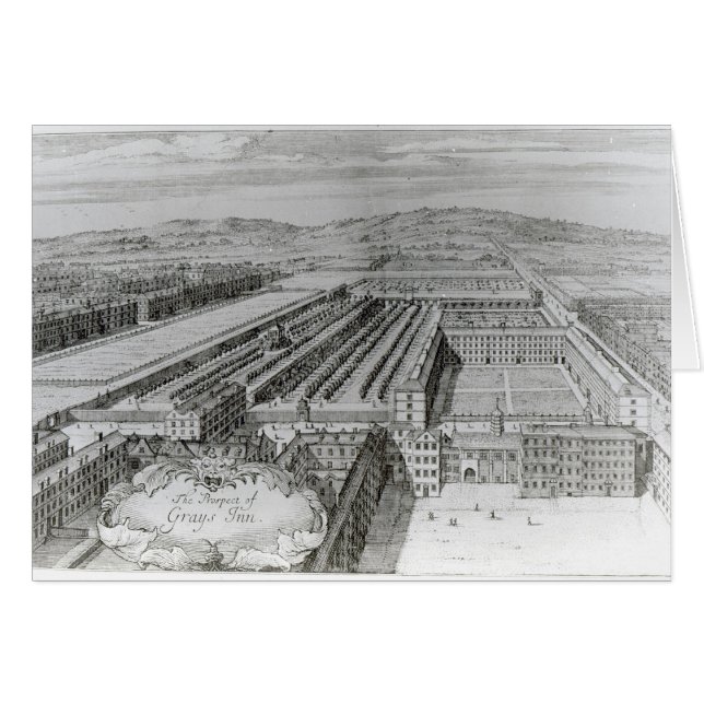 Die Aussicht von Grau-Gasthaus, 1720 (Vorderseite (Horizontal))