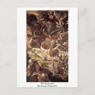 Die Aussicht von Jacopo Tintoretto Postkarte