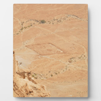 Die Aussicht von Masada Fotoplatte