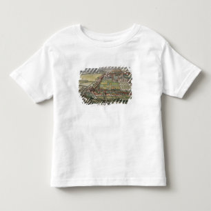 Die Aussicht von Nottingham vom Osten graviert Kleinkind T-shirt