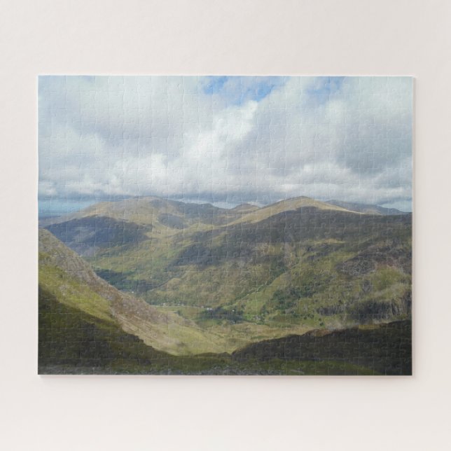 Die Aussicht von Snowdon Puzzle (Horizontal)
