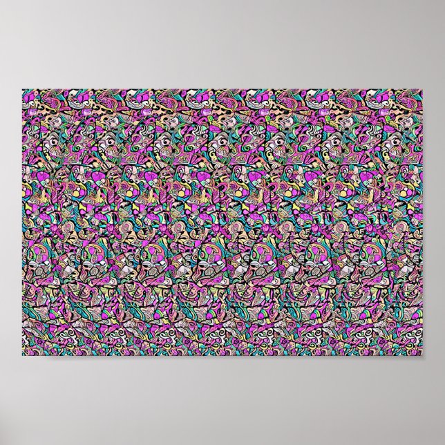 Die Ausstellung muss nicht versteckt erscheinen Poster (Vorne)