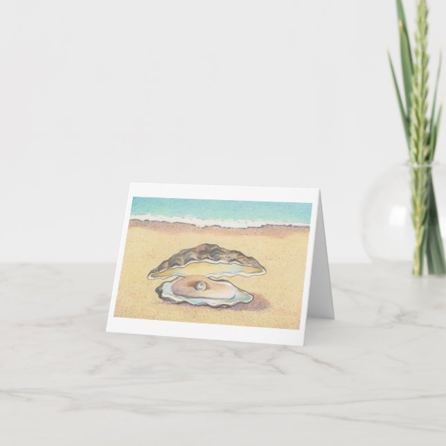 Die Austern-Anmerkungs-Karte Karte (Vorderseite)