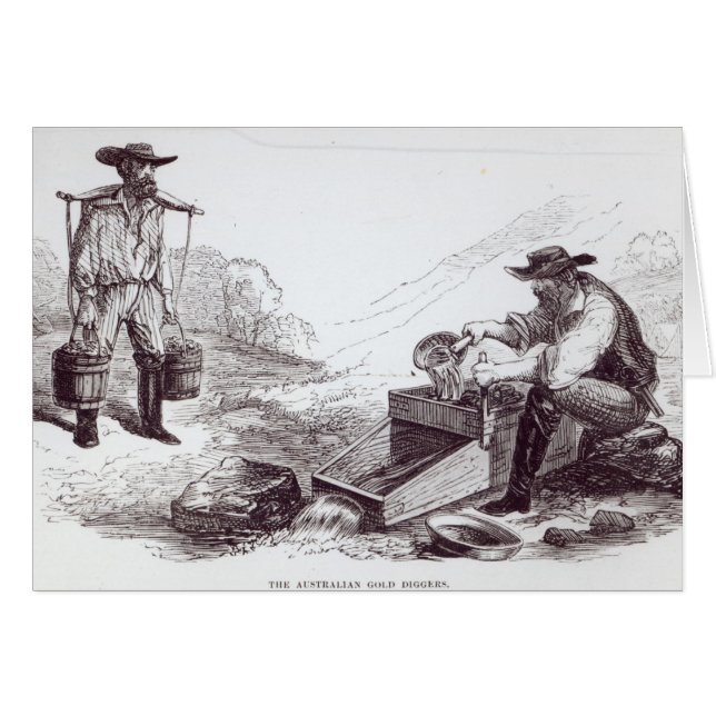 Die australischen Goldgräber (Vorderseite (Horizontal))