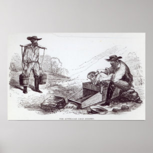 Die australischen Goldgräber Poster