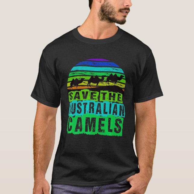 Die australischen Kamele gerettet T-Shirt (Vorderseite)