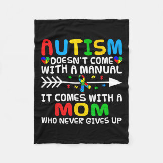 Die Autismus-Mama kommt nicht mit einer Handbuchso Fleecedecke