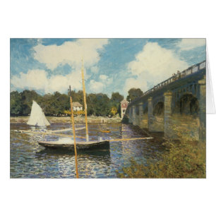 Die Autobahnbrücke in Argenteuil von Claude Monet