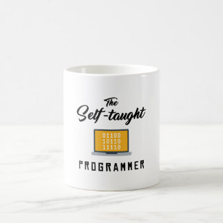 Die autodidaktische Programmierer-Tasse Kaffeetasse