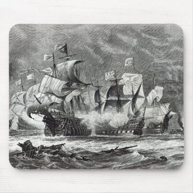 Die Avantgarde, unter Sir William Winter Mousepad (Vorne)