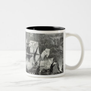 Die Avantgarde, unter Sir William Winter Zweifarbige Tasse