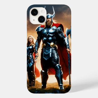 die Avengers, die einen stark befestigten Case-Mate iPhone 14 Plus Hülle