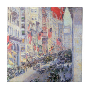 Die Avenue von der 34. Straße aus, Mai 1917 von Ha Fliese