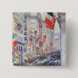 Die Avenue von der 34. Straße hinauf, Mai 1917 von Button