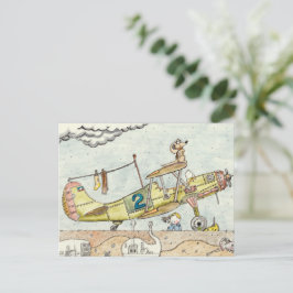 Die Aviator-Postkarte Postkarte