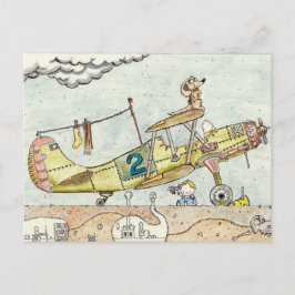 Die Aviator-Postkarte Postkarte