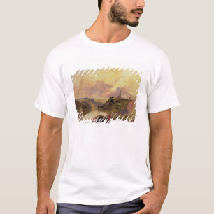 Die Avon-Schlucht am Sonnenuntergang (Öl auf T-Shirt