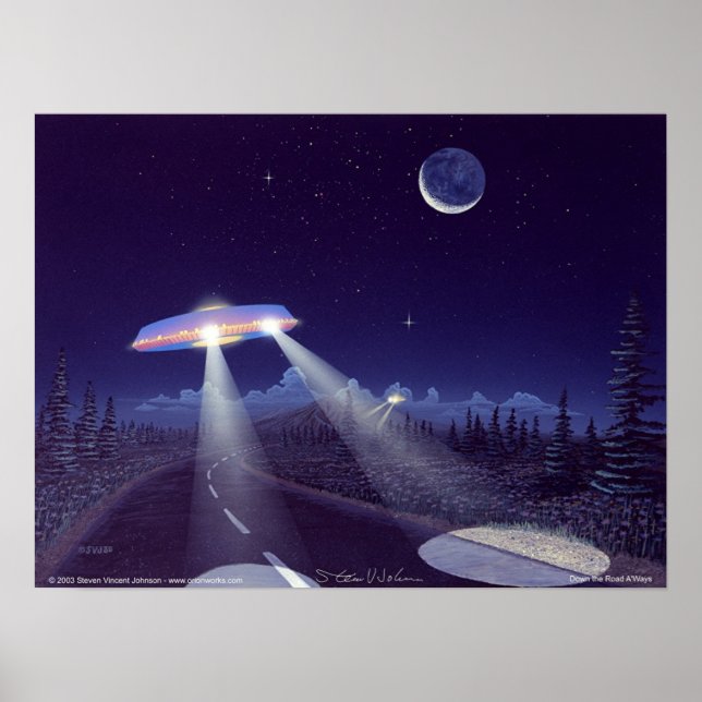 Die A'Ways entlang Poster (Vorne)