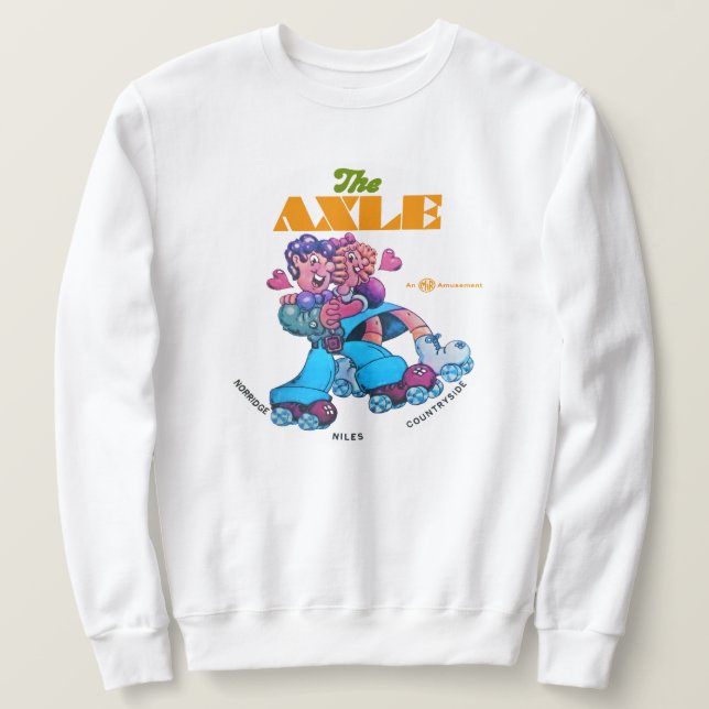 Die Axelwalze Skaten Rinks von Illinois. Sweatshirt (Design vorne)