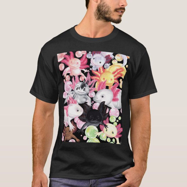 Die Axolotl T-Shirt (Vorderseite)
