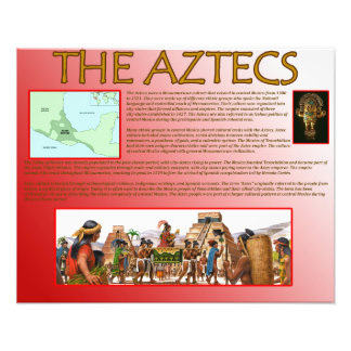 Die Azteken Fotodruck