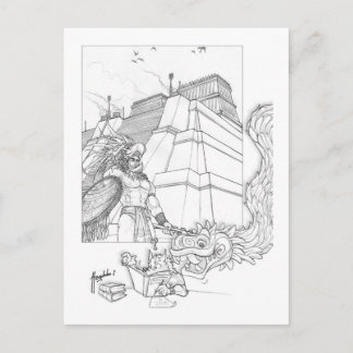 Die Azteken Postkarte