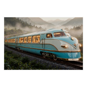 Die Azure-Eisenbahn Poster
