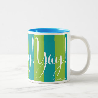 Die "Babe Paley" Yay!-Tasse Zweifarbige Tasse