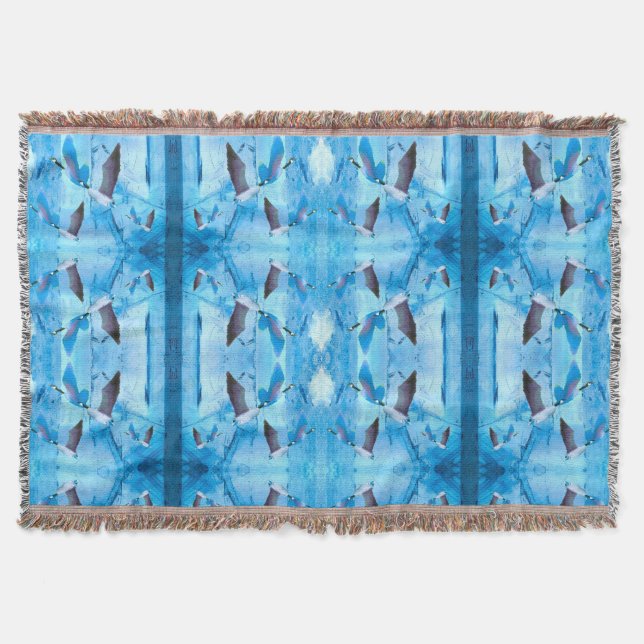 Die Baby Blue Ges Blanket Decke (Vorderseite)